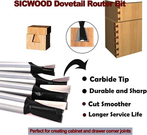 4PCS Bowl & Tray Template Router Bit Set 1/4 Inch Shank, Cove Juice Groove Router Bit, Carbide Tipped Circle Round Nose Cutting, Ideal for Making Wood Bowls, Trays, Boxes, Board Troughs in Saudi Arabia