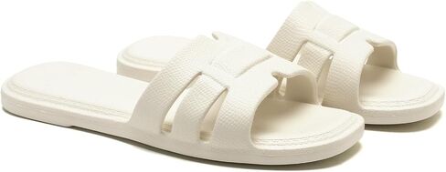 Slides for Women Comfortable Open Toe Shower Slippers Waterproof Slide Sandals Indoor and Outdoor in Saudi Arabia