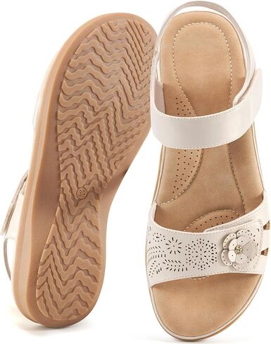 FUDYNMALC Womens Sandals Dressy Summer: Comfortable Slip On Walking Flats 2025 Orthopedic Shoes for Hiking Beach Wedding in Saudi Arabia