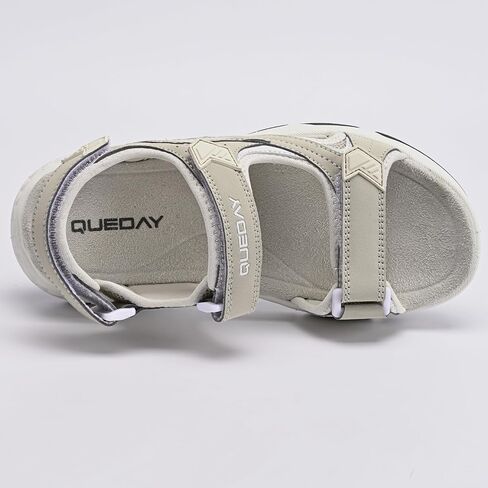 Queday Womens Mens Sport Sandals Outdoor Hiking Sandals with Arch Support Comfortable Athletic Beach Sandals for Travel Walking Trekking Camping in Saudi Arabia