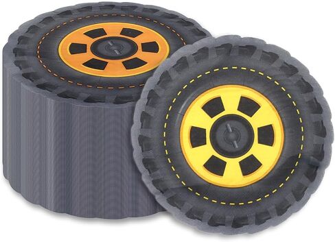 100 Pcs Tire Napkins, Race Car Party Supplies, Two Fast Party Decorations, Wheel Paper Napkins for Race Car Themed Birthday Party, Fast One Party, Baby Shower in Saudi Arabia