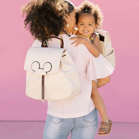 Freshly Picked Drawcord Diaper Bag Backpack, Mickey Mania in Saudi Arabia