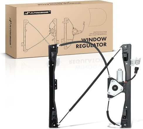 A-Premium Electric Power Window Regulator with Motor Compatible with Nissan Murano 2011, Titan 2017, Titan XD 2016-2017, Armada 2017-2019, Front Right Passenger Side in Saudi Arabia