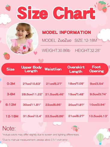 Valcatch Baby Girl Summer Clothes Newborn Infant Romper Dress Sleeveless Ruffle Daisy Strawberry Bodysuit 1st Birthday Outfit in Saudi Arabia