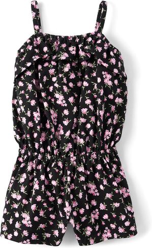 The Children's Place Baby Girls' And Toddler Casual Sleeveless Shorts Romper in Saudi Arabia