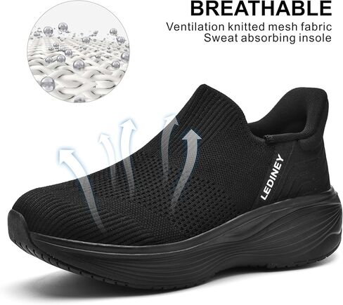 Womens Slip On Walking Sock Sneakers in Kuwait