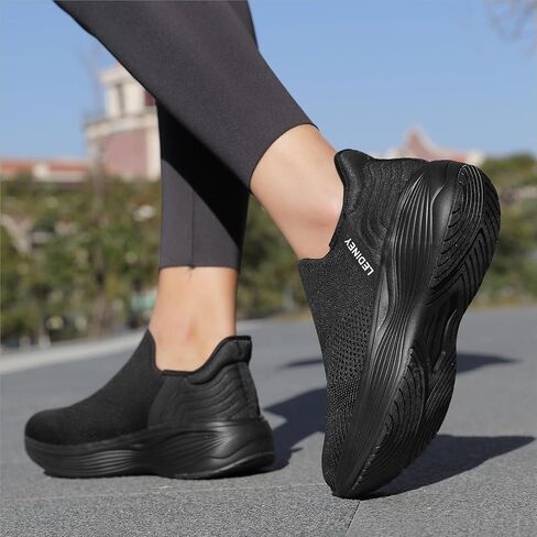 Womens Slip On Walking Sock Sneakers in Kuwait