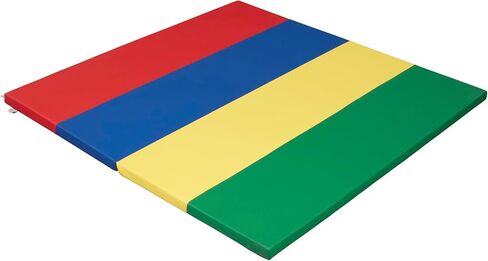 ECR4KIDS Softzone 4 مقسم حصيرة نشاط Rainbow Runway ، Playmat القابل للطي ، متنوع in Kuwait