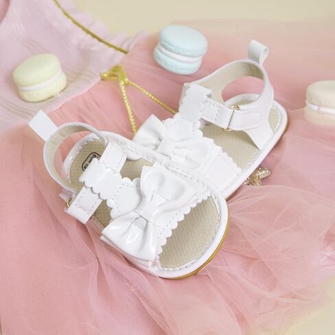 KIDSUN Baby Infant Girls Boys Sandals Non Slip Rubber Sole Summer Beach Outdoor First Walker Crib Shoes in Kuwait