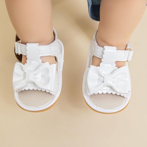 KIDSUN Baby Infant Girls Boys Sandals Non Slip Rubber Sole Summer Beach Outdoor First Walker Crib Shoes in Kuwait