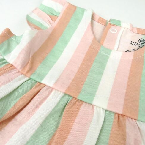 HonestBaby 2-Piece Outfit Dress & Headband Set for Infant, Baby and Toddler Girls in Saudi Arabia