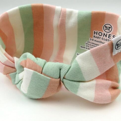 HonestBaby 2-Piece Outfit Dress & Headband Set for Infant, Baby and Toddler Girls in Saudi Arabia