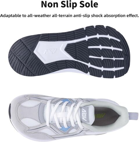 IIV Women Wide Toe Box Arch Support Sneakers Plantar Fasciitis Pain Relief in Saudi Arabia