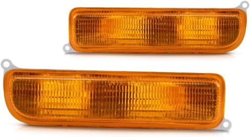 For Jeep Cherokee Turn Signal/Parking Light Assembly Unit 1997-2001 Pair Driver and Passenger Side | CH2520127 + CH2521127 in Kuwait