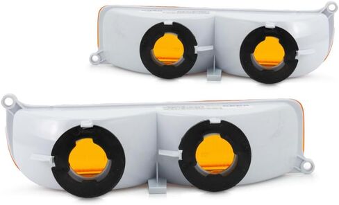 For Jeep Cherokee Turn Signal/Parking Light Assembly Unit 1997-2001 Pair Driver and Passenger Side | CH2520127 + CH2521127 in Kuwait