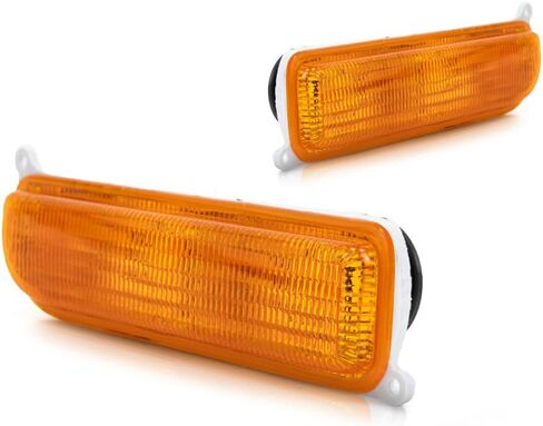 For Jeep Cherokee Turn Signal/Parking Light Assembly Unit 1997-2001 Pair Driver and Passenger Side | CH2520127 + CH2521127 in Kuwait