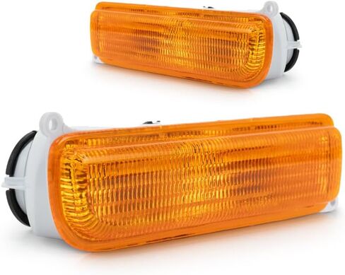 For Jeep Cherokee Turn Signal/Parking Light Assembly Unit 1997-2001 Pair Driver and Passenger Side | CH2520127 + CH2521127 in Kuwait