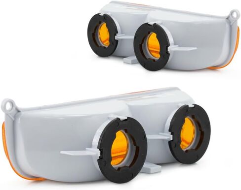 For Jeep Cherokee Turn Signal/Parking Light Assembly Unit 1997-2001 Pair Driver and Passenger Side | CH2520127 + CH2521127 in Kuwait