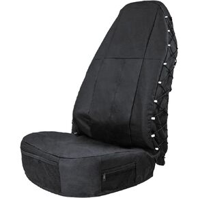 Seat Covers for Cars Trucks Black Waterproof Oxford Front Automotive Seat Covers Protectors Bucket Sets, Universal Fit for Most Sedans SUV Pick-up Truck, UTV