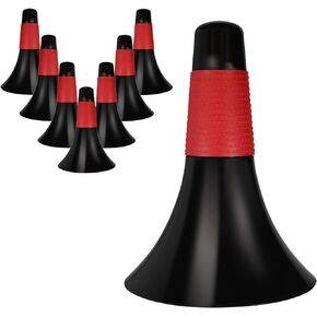 9 Inch Sport Cones, 8 Pack Agility Training Sport Cone Soccer Cones Marker Cones for Basketball, Football, Kids Sport Practice, Speed Grab Drills, Indoor Outdoor Activity Events Games