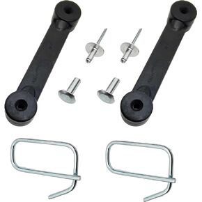2set Bagger Chute Strap/Hook/Rivet - M67099B for John Deere M67099B M67099A GY00177 M67100 M88012