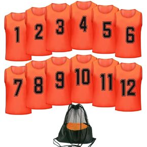 Basketball Jersey，Pinnies Adult，Scrimmage Vests for Kids Soccer Training Equipment