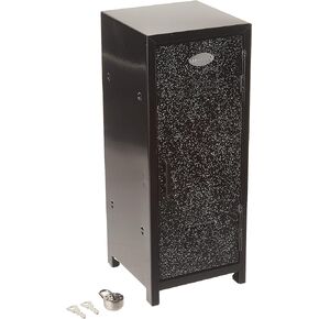 Mini Metal Locker - Assorted Colors with Glitter -11 Inch - 1 Pack
