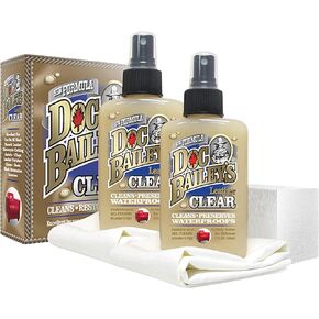 Black & Colored Leather Cleaner and Conditioner Bundle for Bags, Boots, Saddles & Car Interior - 4oz, 2 Packs