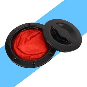 VGEBY 6 inch Deck Plate Hatch,Deck Hatch with Storage Bag Kayak Boat Marine Cover for Kayak Boat Sportinggoods Rowing