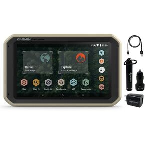 Garmin Overlander Rugged Multipurpose Navigator for Off-Grid Guidance with Wearable4U Power Pack Bundle