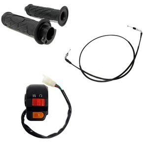 MMG Throttle Combo Scooter 50cc GY6 4 Stroke, Twist Grips, Throttle Cable and Right Side Start & Kill Switch