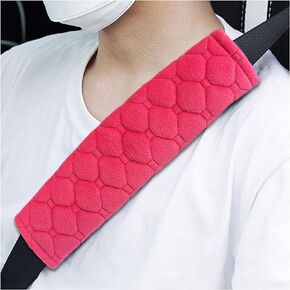 2 PCS Car Seat Belt Cover Pad, Auto Seatbelt Protector Pads for a More Comfortable Driving, Soft Comfort Shoulder Strap Harness Pads, Car Accessories for Truck SUV Backpack (Blue)