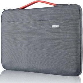 LANDICI Laptop Sleeve Carring Case 15.6 16 Inch,360°Protective Waterproof Computer Cover Bag Compatible with MacBook Air 15,MacBook Pro 15/16 2021,16 Inch Dell Lenovo HP Acer Samsung Notebook,Grey