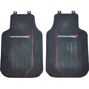 Plasticolor Elite 'Dodge' Automotive Floor Mat Set, (001468R01), Black