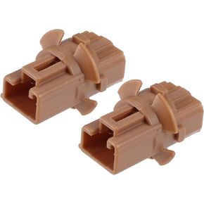 Turn Signal Light Bulb Socket No.9007560002 Lamp Socket for Toyota Sequoia 2008-2021 Plastic Brown (Set of 2)