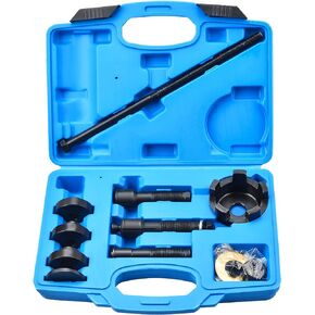 Prokomon Wheel Bearing Remover Installer Puller Tool Kit for Harley Davidson Motorcycles and for 0.75" 1" 25mm Bearings for Hogs from 2000, 11 Pcs