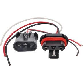 Male And Female Cooling Fan Upgrade 12Ga Hd Wire for 05-13 Corvette C6 Connector