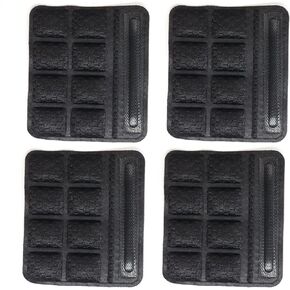 Universal Helmet Chin Pads Foam Sponge Pad Strap Padding Replacement Lining Cushion Mat Liner for Sport Outdoor Cycling Bike Motorcycle Bicycle Riding
