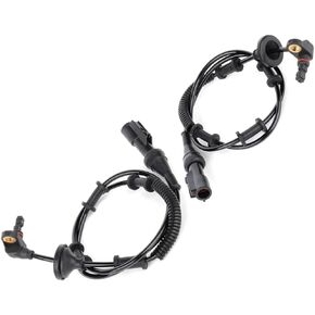 2pcs Left Right Rear ABS Speed Sensor Replacement for 2003-2006 for Ford Expedition 2003-2006 for Lincoln Navigator