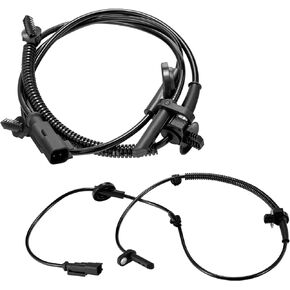 SPEEDWOW 2Pcs ABS Wheel Speed Sensor Front Left/Right Compatible with 08 09 2010 2011 2012 2013 2014 2015 2016 2017 Buick Enclave Chevy Traverse GMC Acadia Saturn Outlook 17 Acadia Limited 22739727