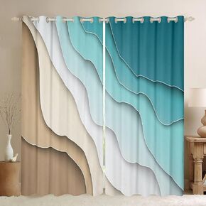 Honeycomb Window Curtain,Geometry Hexagon Theme Curtains,Green Blue Neon Lights Window Treatment Curtain,Boys Teen Man Chic Creative Home Window Drapes,Top 2 Panel,42Wx63L,Black