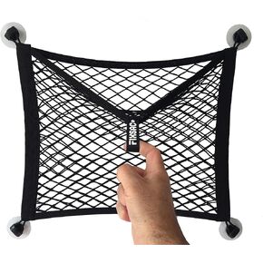 FixSac 2 - Storage Net Fixing Without Drilling for Commercial Vehicles, Camper Vans, Motorhomes, Caravans and Boats – 35 x 30 cm in Kuwait