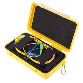 SC/UPC to SC/APC OTDR Launch Cable Box, Single Mode 2km OTDR Patch Cord Fiber Cable Connector