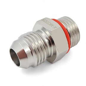 6AN to 6AN Fitting - Male Coupler Adapter - Made of Stainless Steel (ORB to Flare)