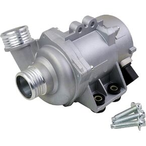 Engine Electric Water Pump 11517586925 Replacement for BMW E60 E70 E90 E91 E92 E93 E82 E83 128i 325i 328i 330i 525i 528i 530i X3 X5 Z4 with 3.0L N52 Engine