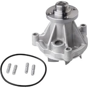 AW4130 Professional Water Pump Kit (w/M30 HUB;For 4.6L/5.4L V8 Ford Truck) Compatible With E-150 E250 E-350 Econoline Club Wagon,Expedition F150 F-250 F-350 Super Duty,Lincoln Navigator