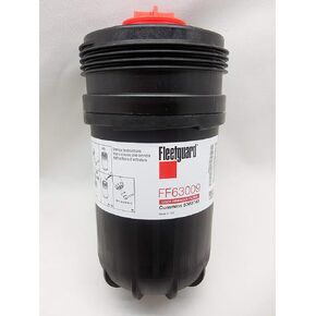 Fleetguard FF63009 (Cummins 5303743) Fuel Filter w/ NanoNet Hi Performance Filtration for Cummins B/L Series Engine, 2x Contaminant Holding Cap, Best in Class Protection&Longer Fuel System Life
