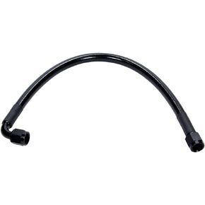 Allstar Performance Coated Braided Line 36in #6 Hose -6 Str/-6 90 Deg