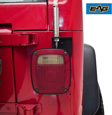 دعامة تثبيت هوائي CB للباب الخلفي التلقائي من EAG (جانب الركاب) لـ 1976-2006 Wrangler TJ/YJ/CJ in Kuwait