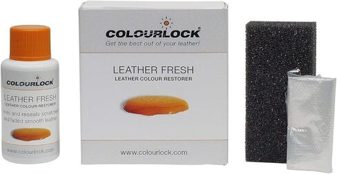 COLOURLOCK Leather Fresh Dye DIY Repair Colour, dye, Restorer for Scuffs, Small Cracks on car Seats, Sofas, Bags, settees and Clothing in Kuwait